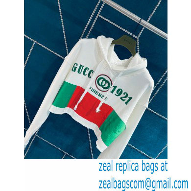 gucci Cotton jersey sweatshirt white 2022 - Click Image to Close