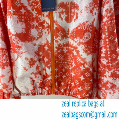 louis vuitton jacket and shorts red 2022