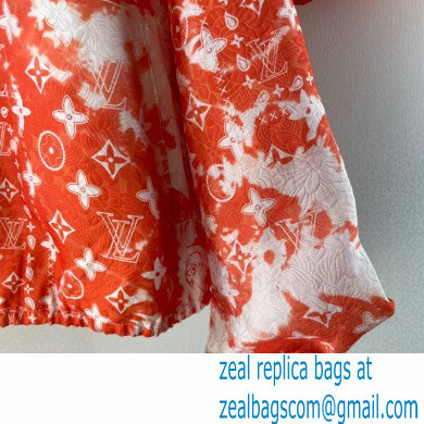 louis vuitton jacket and shorts red 2022