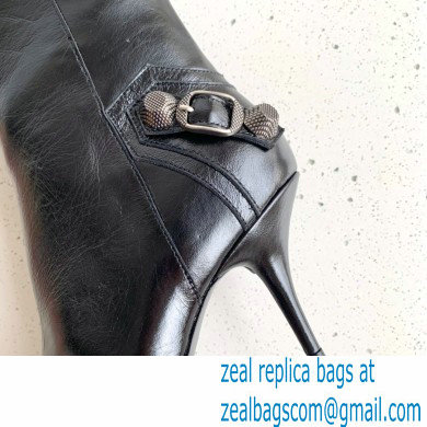 Balenciaga Arena lambskin Cagole Boots Black 2022 - Click Image to Close