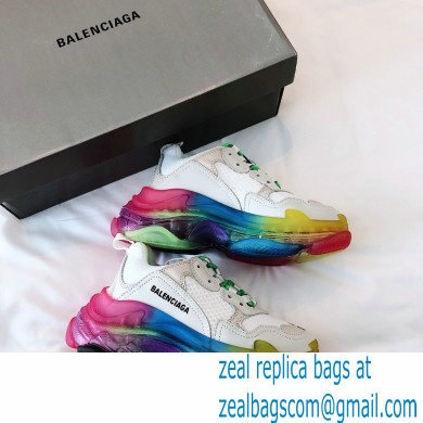 Balenciaga Triple S Clear Sole Women/Men Sneakers Top Quality 01 2022 - Click Image to Close