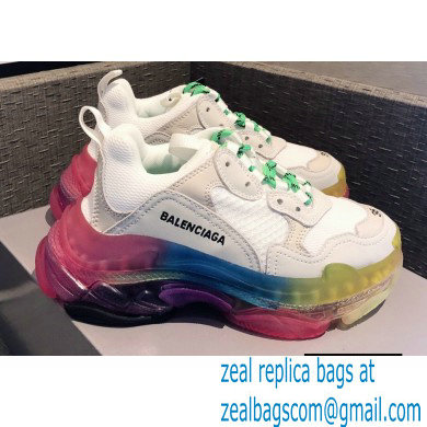 Balenciaga Triple S Clear Sole Women/Men Sneakers Top Quality 01 2022 - Click Image to Close