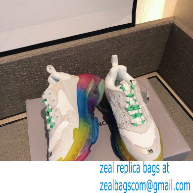 Balenciaga Triple S Clear Sole Women/Men Sneakers Top Quality 01 2022 - Click Image to Close