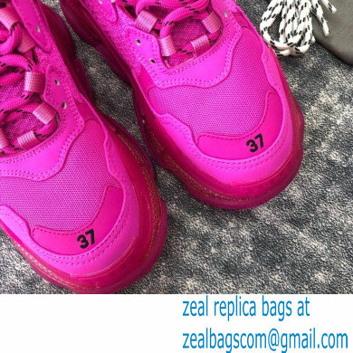 Balenciaga Triple S Clear Sole Women/Men Sneakers Top Quality 04 2022