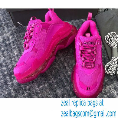 Balenciaga Triple S Clear Sole Women/Men Sneakers Top Quality 04 2022 - Click Image to Close