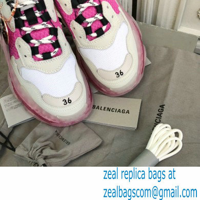 Balenciaga Triple S Clear Sole Women/Men Sneakers Top Quality 10 2022