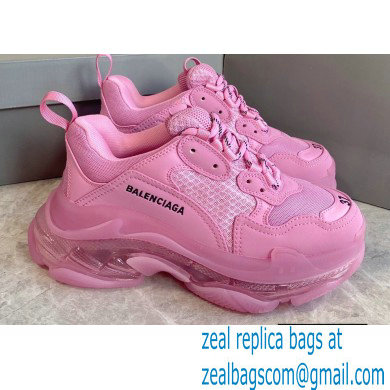 Balenciaga Triple S Clear Sole Women/Men Sneakers Top Quality 16 2022 - Click Image to Close