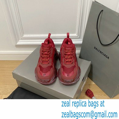 Balenciaga Triple S Clear Sole Women/Men Sneakers Top Quality 29 2022 - Click Image to Close