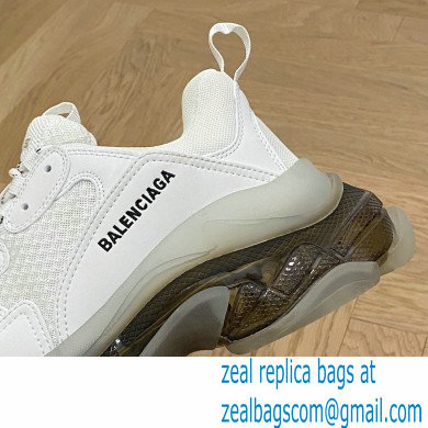 Balenciaga Triple S Clear Sole Women/Men Sneakers Top Quality 32 2022 - Click Image to Close