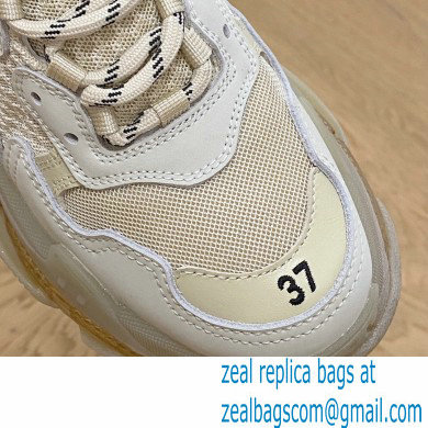 Balenciaga Triple S Clear Sole Women/Men Sneakers Top Quality 44 2022