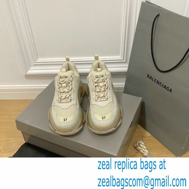 Balenciaga Triple S Clear Sole Women/Men Sneakers Top Quality 44 2022 - Click Image to Close