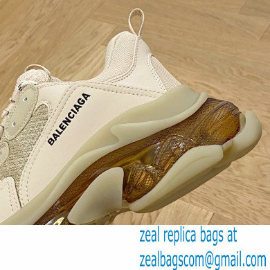 Balenciaga Triple S Clear Sole Women/Men Sneakers Top Quality 45 2022