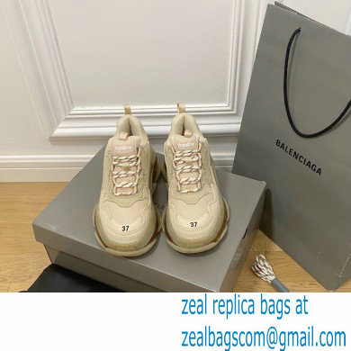 Balenciaga Triple S Clear Sole Women/Men Sneakers Top Quality 45 2022