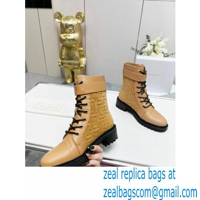 Balmain Bicolor jacquard Ranger Romy ankle boots 07 2022