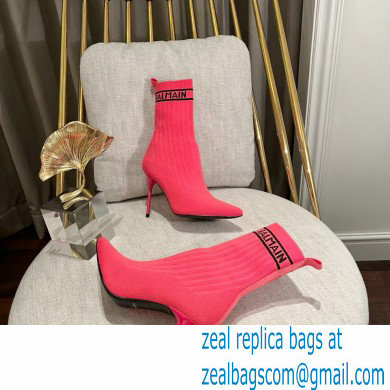 Balmain Heel 9.5cm Skye stretch knit ankle boots 06 2022