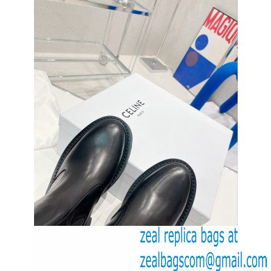 Celine Bulky Chelsea Boots In Calfskin Black 2022 - Click Image to Close