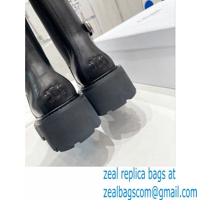 Celine Bulky Chelsea Boots In Calfskin Black 2022