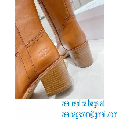 Celine Mid boots Celine Conde in Calfskin Brown 2022