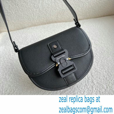 Dior Black Grained Calfskin Gallop Messenger Bag 2022 - Click Image to Close