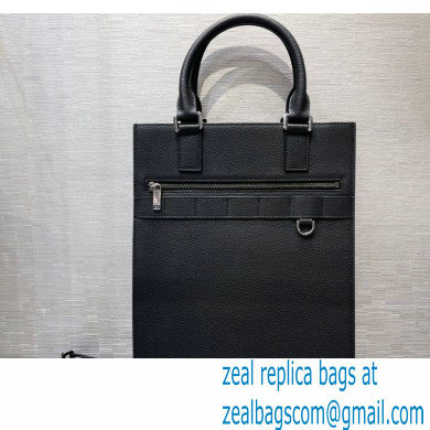 Dior Black Grained Calfskin Safari tote Bag 2022