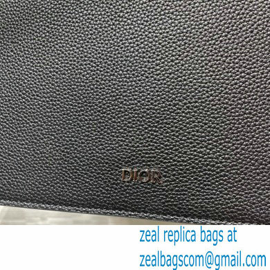 Dior Black Grained Calfskin Safari tote Bag 2022