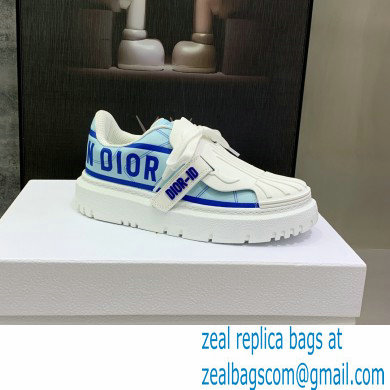 Dior Dior-ID Sneakers in Gradient and Reflective Technical Fabric Blue 2022