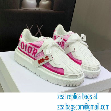 Dior Dior-ID Sneakers in Gradient and Reflective Technical Fabric Fuchsia 2022