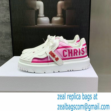 Dior Dior-ID Sneakers in Gradient and Reflective Technical Fabric Fuchsia 2022