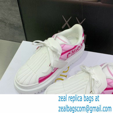 Dior Dior-ID Sneakers in Gradient and Reflective Technical Fabric Fuchsia 2022