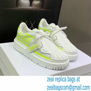 Dior Dior-ID Sneakers in Gradient and Reflective Technical Fabric Green 2022