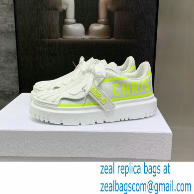 Dior Dior-ID Sneakers in Gradient and Reflective Technical Fabric Green 2022