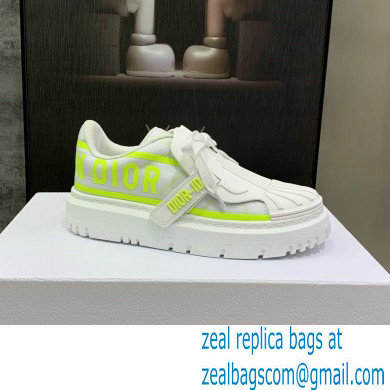 Dior Dior-ID Sneakers in Gradient and Reflective Technical Fabric Green 2022