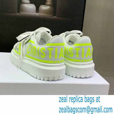 Dior Dior-ID Sneakers in Gradient and Reflective Technical Fabric Green 2022