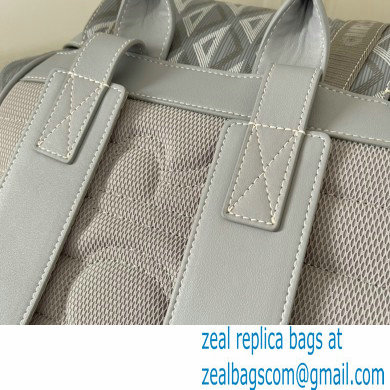 Dior Gray CD Diamond Canvas Hit The Road Backpack Bag 2022