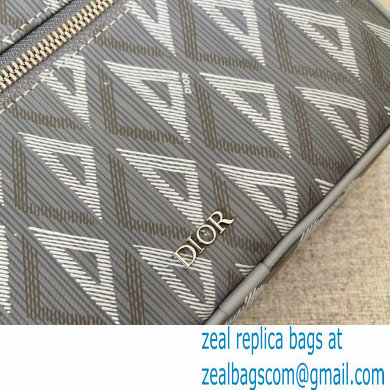 Dior Gray CD Diamond Canvas Messenger Pouch Bag 2022 - Click Image to Close