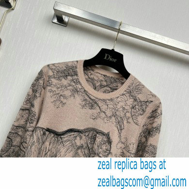 Dior Hazelnut Chez Moi Embroidered Sweater 2022