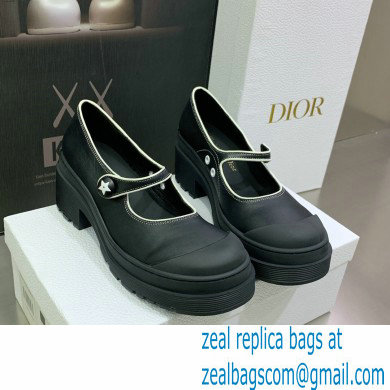 Dior Heel 5.5cm Supple Calfskin D-Doll 2.0 Pumps Black 2022