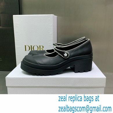 Dior Heel 5.5cm Supple Calfskin D-Doll 2.0 Pumps Black 2022