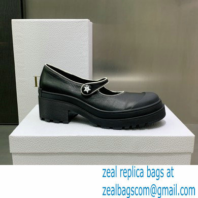 Dior Heel 5.5cm Supple Calfskin D-Doll 2.0 Pumps Black 2022