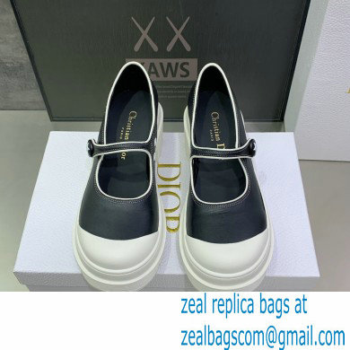 Dior Heel 5.5cm Supple Calfskin D-Doll 2.0 Pumps Black/White 2022