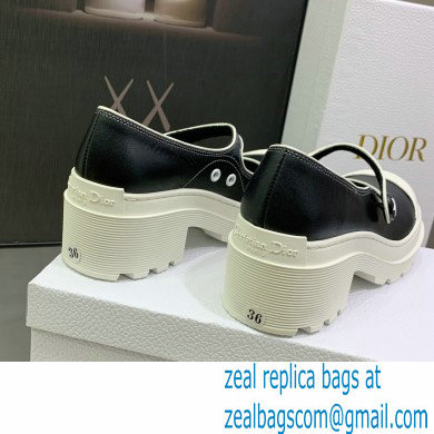 Dior Heel 5.5cm Supple Calfskin D-Doll 2.0 Pumps Black/White 2022