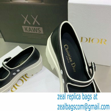 Dior Heel 5.5cm Supple Calfskin D-Doll 2.0 Pumps Black/White 2022