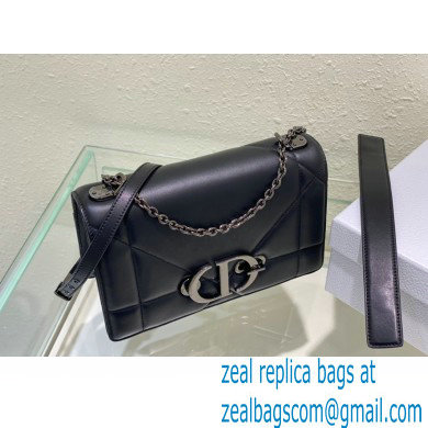 Dior Maxicannage Lambskin 30 Montaigne Chain Bag with Handle Black 2022 - Click Image to Close