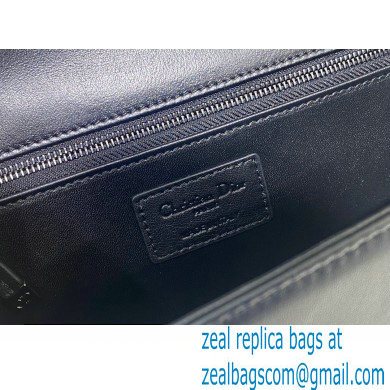 Dior Maxicannage Lambskin 30 Montaigne Chain Bag with Handle Black 2022