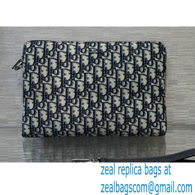 Dior Oblique Jacquard Pouch Bag 2022 - Click Image to Close