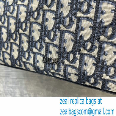 Dior Oblique Jacquard Saddle Tote Bag with Shoulder Strap 2022 - Click Image to Close