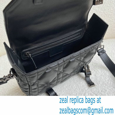 Dior Small Diorcamp Bag Black in Macrocannage Calfskin 2022 - Click Image to Close