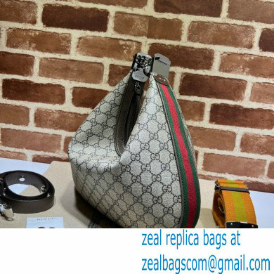 Gucci Attache large shoulder bag 702823 Beige and ebony GG Supreme canvas 2022