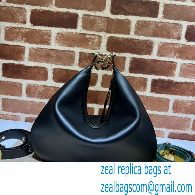 Gucci Attache large shoulder bag 702823 black 2022
