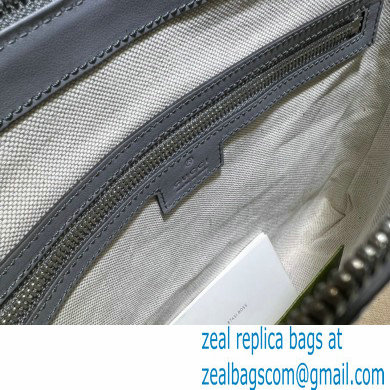 Gucci GG embossed Signature messenger Bag 406410 Gray